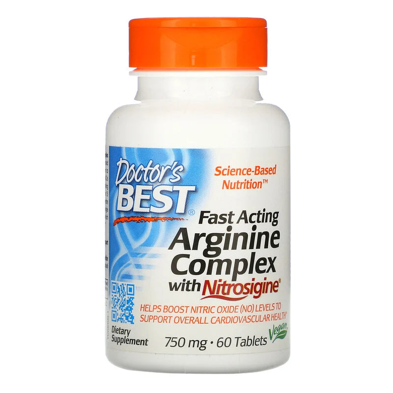 Doctors Best - Fast Acting Arginine Complex with Nitrosigine Tablets 60