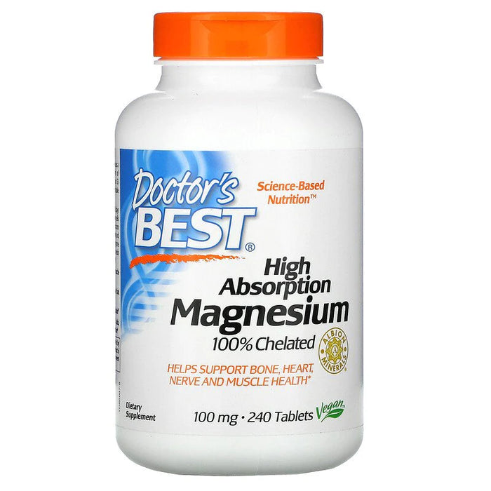 Doctors Best - High Absorption Magnesium Tablets 120