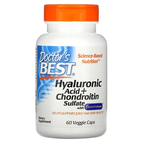 Doctors Best - Hyaluronic Acid + Chondroitin Sulfate with BioCell Capsules 60