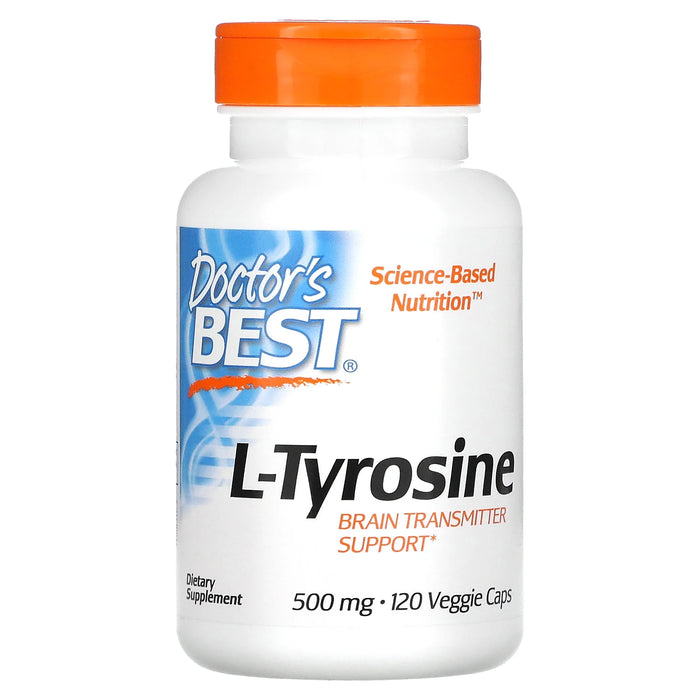 Doctors Best - L-Tyrosine 500mg Capsules 120