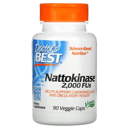 Doctors Best - Nattokinase 2,000 FUs Capsules 90
