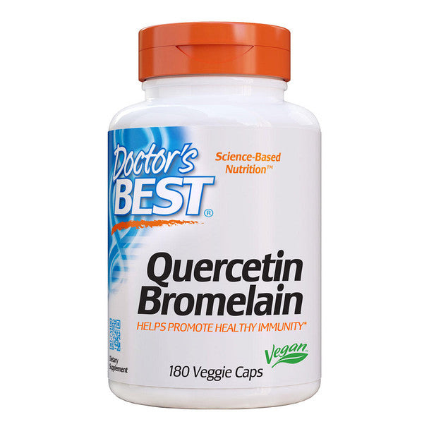 Doctors Best - Quercetin Bromelain Capsules 180