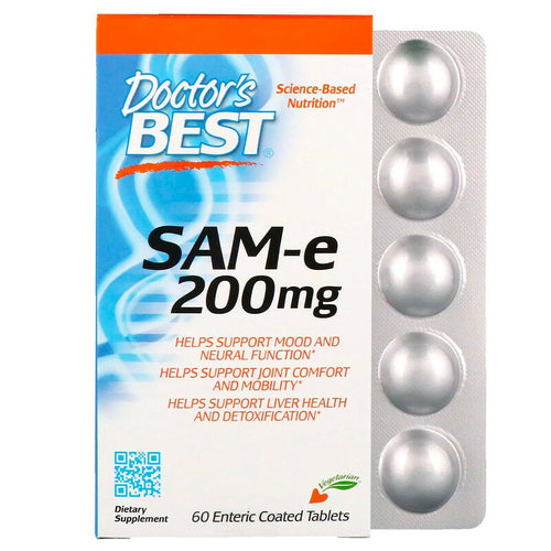 Doctors Best - SAM-e 200mg Tablets 60