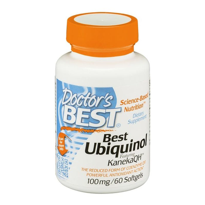 Doctors Best - Ubiquinol with Kaneka 100mg Capsules 60