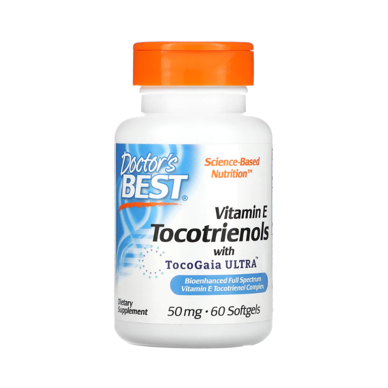 Doctors Best - Vitamin E Tocotrienols 50mg Softgels 60
