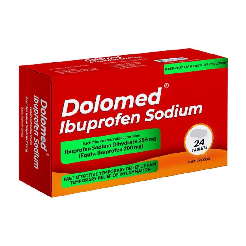 Dolomed Ibuprofen Sodium Tablet 24s