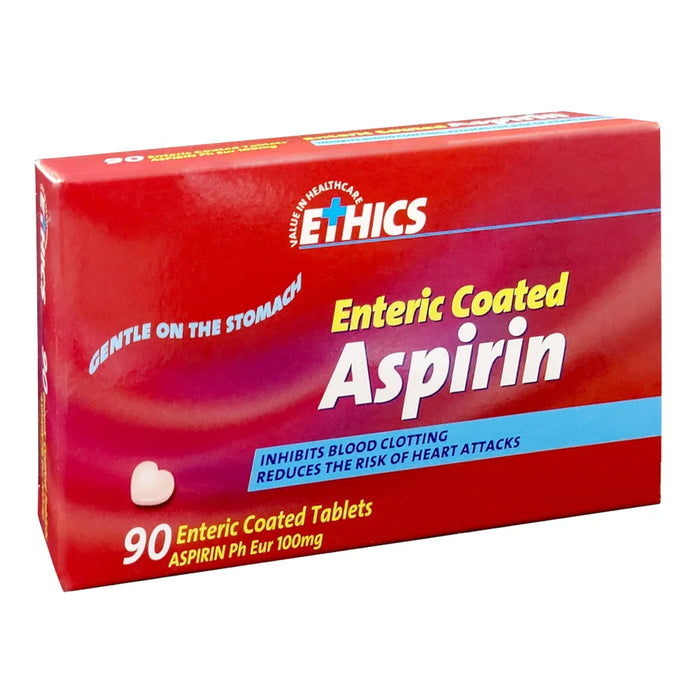 ETHICS Enteric Coated Aspirin 100mg Tablets 90