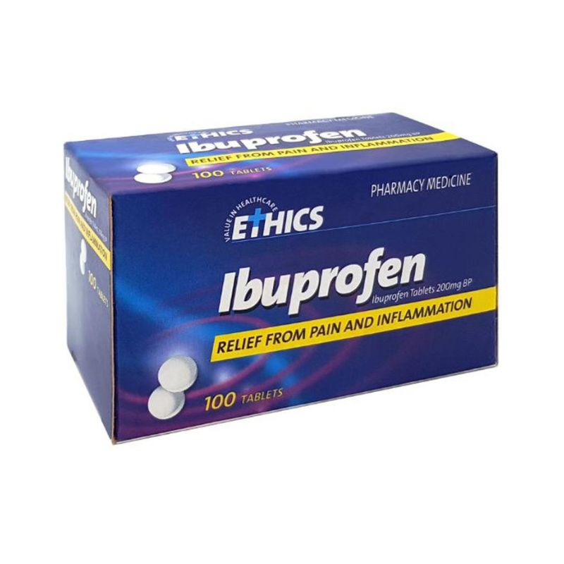 ETHICS Ibuprofen Tablets 100