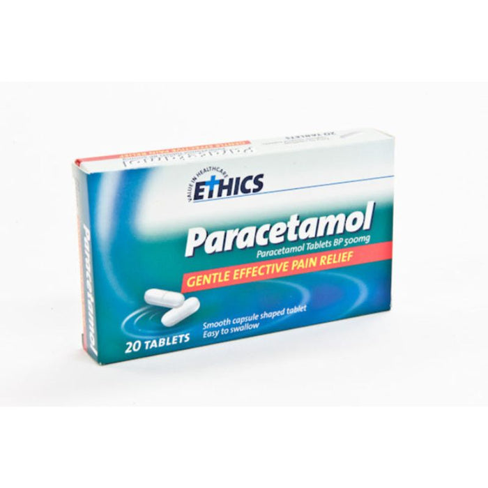 ETHICS Paracetamol 500mg 20 RS tab