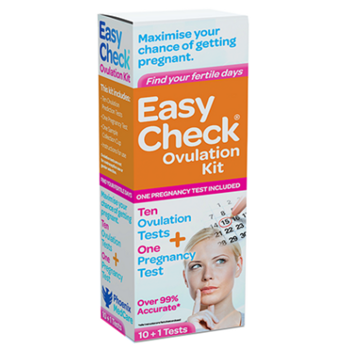 EasyCheck Ovulation Kit + Pregnancy Test