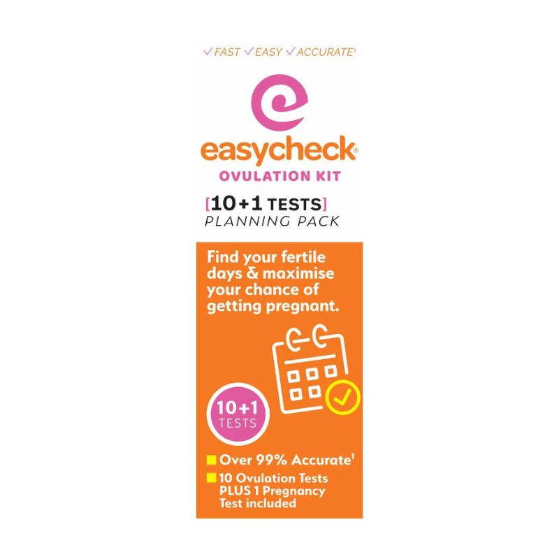 EasyCheck Ovulation Kit + Pregnancy Test