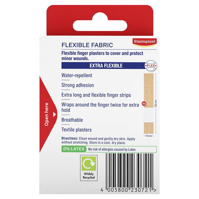 Elastoplast Finger Strips 16 - One Size