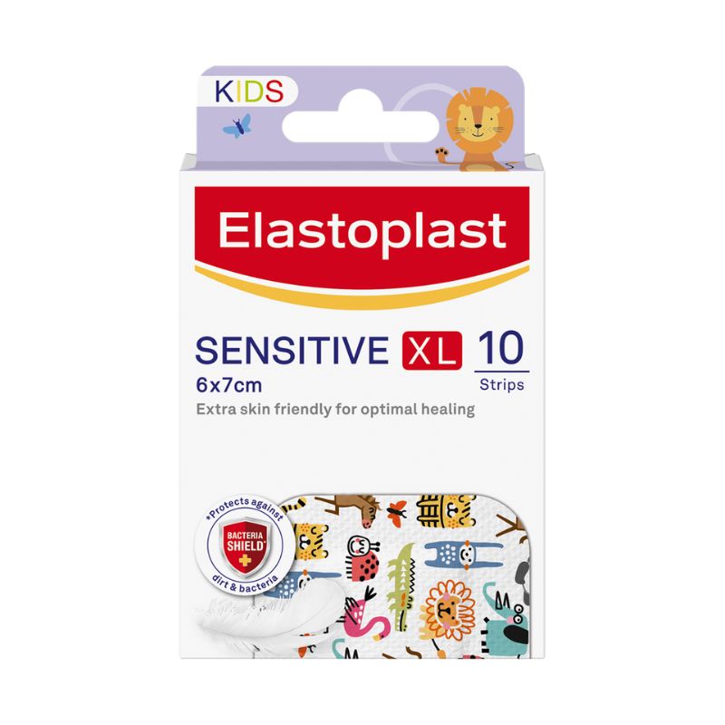 Elastoplast Sensitive Kids Strips XL 10