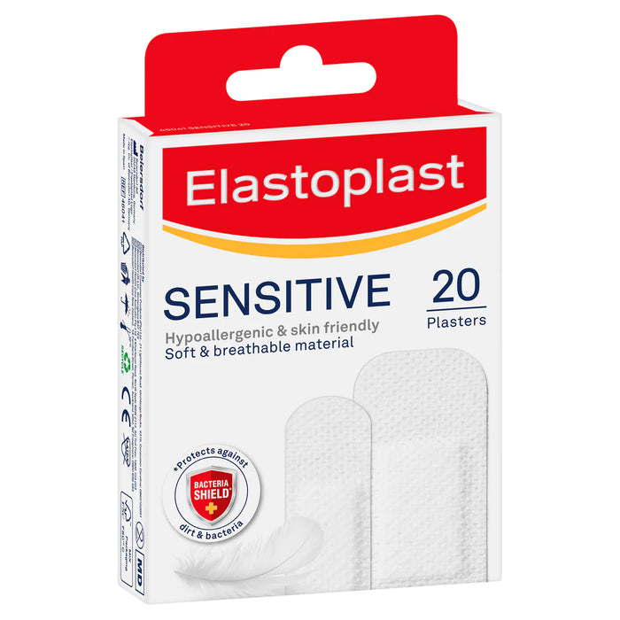 Elastoplast Sensitive Plasters 20 - Assorted