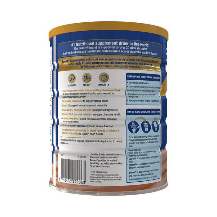 Ensure Powder Chocolate 850g