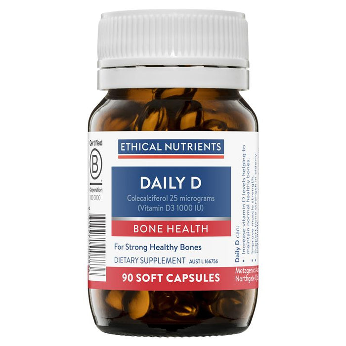 Ethical Nutrients Bone Health - Daily D Capsules 90