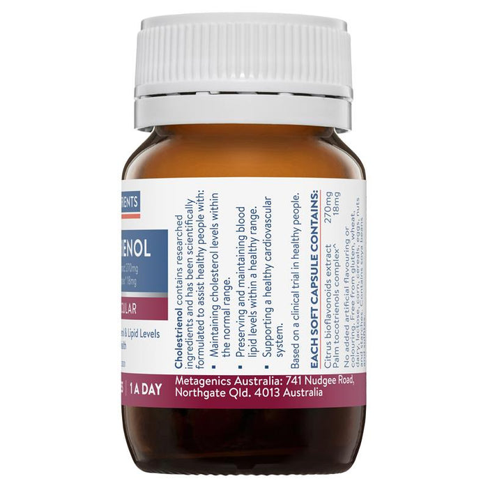 Ethical Nutrients Cardiovascular - Cholestrienol Capsules 30