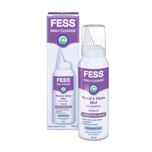FESS Nasal & Sinus Congestion Relief Mist Spray 100ml