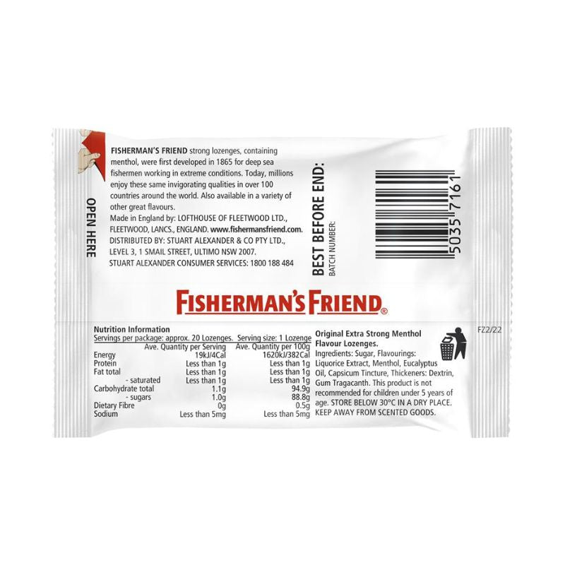 Fisherman's Friend Original Extra Strength 25g