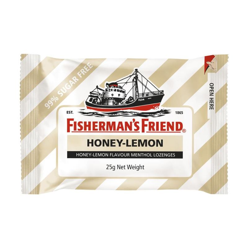Fisherman's Friend Sugar Free Honey & Lemon 25g