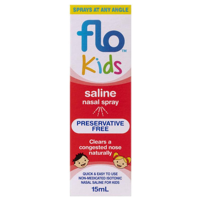 Flo Kids Saline Nasal Spray 15ml