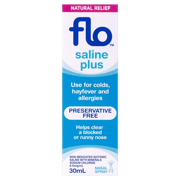 Flo Saline Plus Nasal Spray 30ml