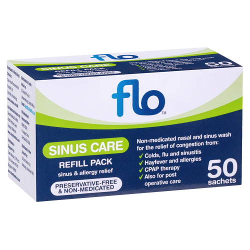 Flo Sinus Care Refill Pack 50 Sachets 1.9g