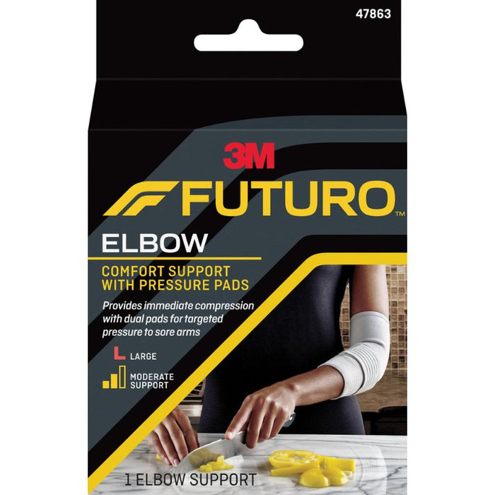 Futuro Elbow Comfort Support With Pressure Pads L