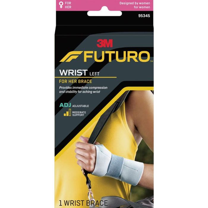 Futuro Wrist For Her Brace Left - Adjustable