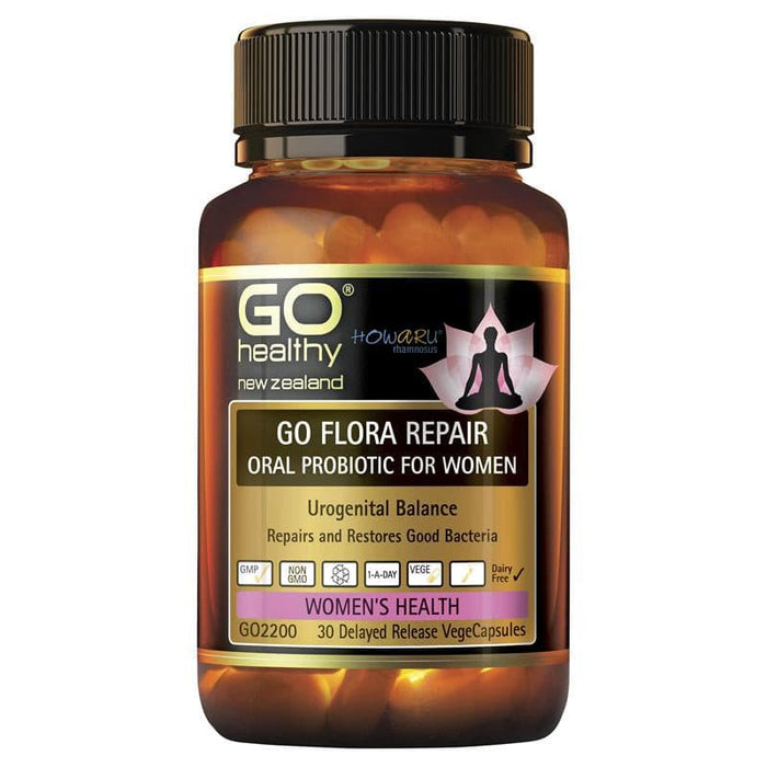 GO Healthy GO Flora Repair Capsules 30