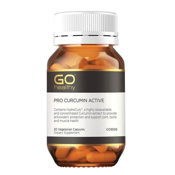 GO Healthy PRO Curcumin Active Vege Capsules 30