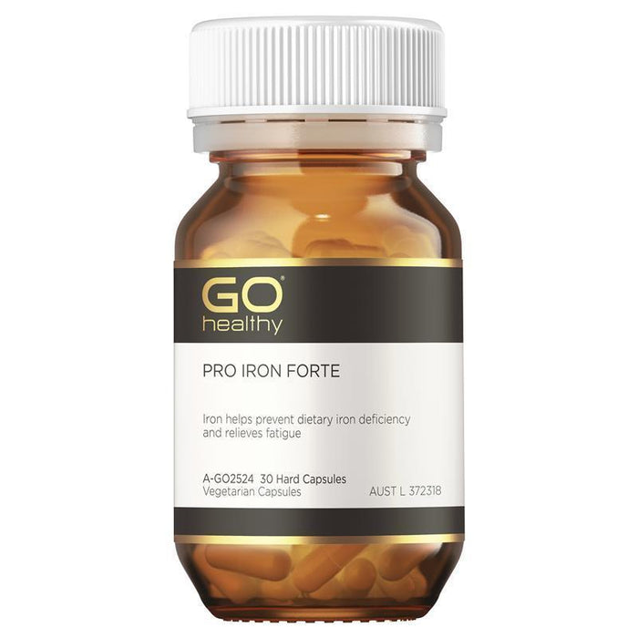 GO Healthy PRO Iron Forte Vege Capsules 30