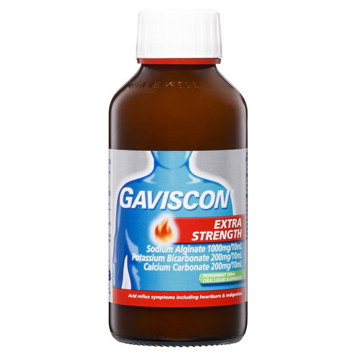 Gaviscon Extra Strength Liquid 300ml - Peppermint