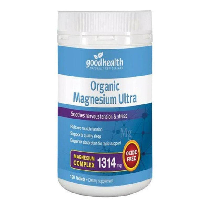 Good Health Organic Magnesium Ultra Tablets 120