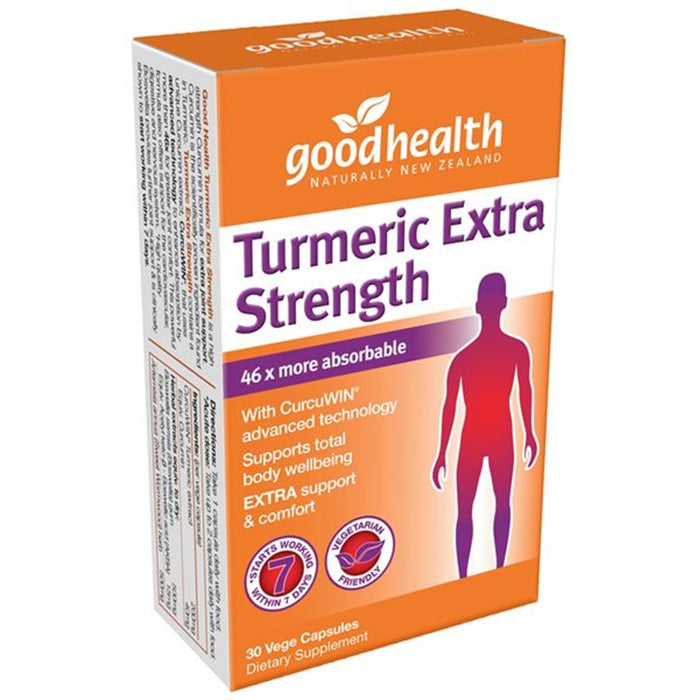 Good Health Turmeric Extra Strength Vegecaps 60