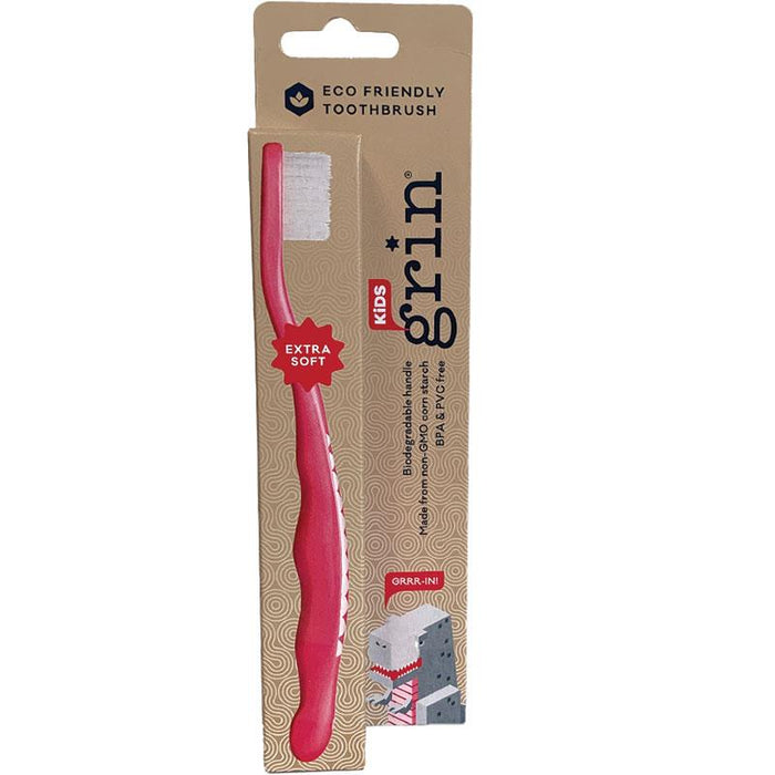 Grin Kids Toothbrush Pink