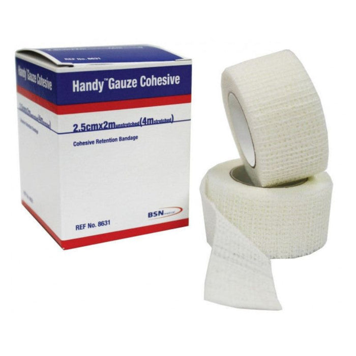 HANDYGAUZE Cohesiv Retention Bandage 2.5cmx4m