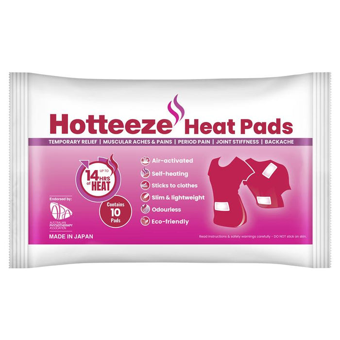 HOTTEEZE Body Heat Pads 10pk