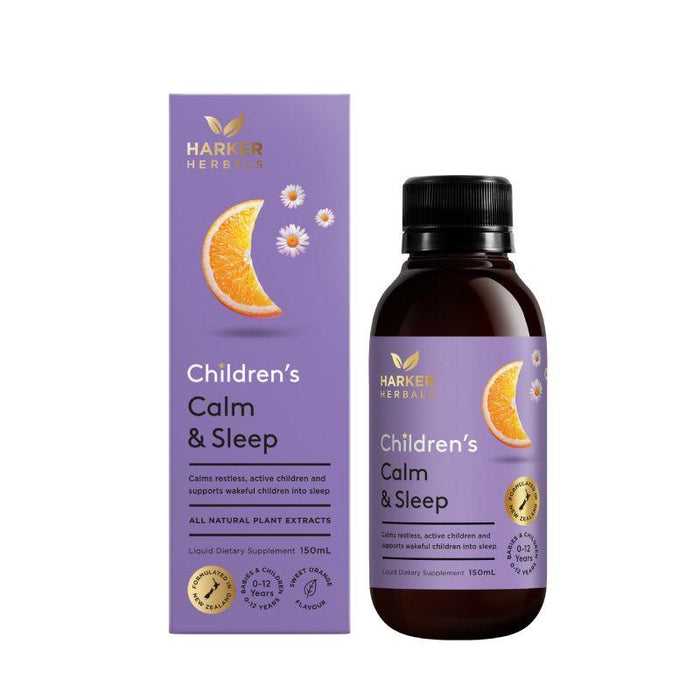 Harker Herbals Childrens Calm & Sleep Liquid 150ml - Sweet Orange