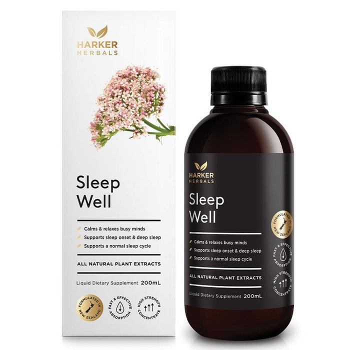 Harker Herbals Sleep Well 200ml - Be Well