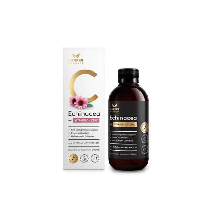 Harker Herbals Vitamin C + Echinacea 200ml - Be Well