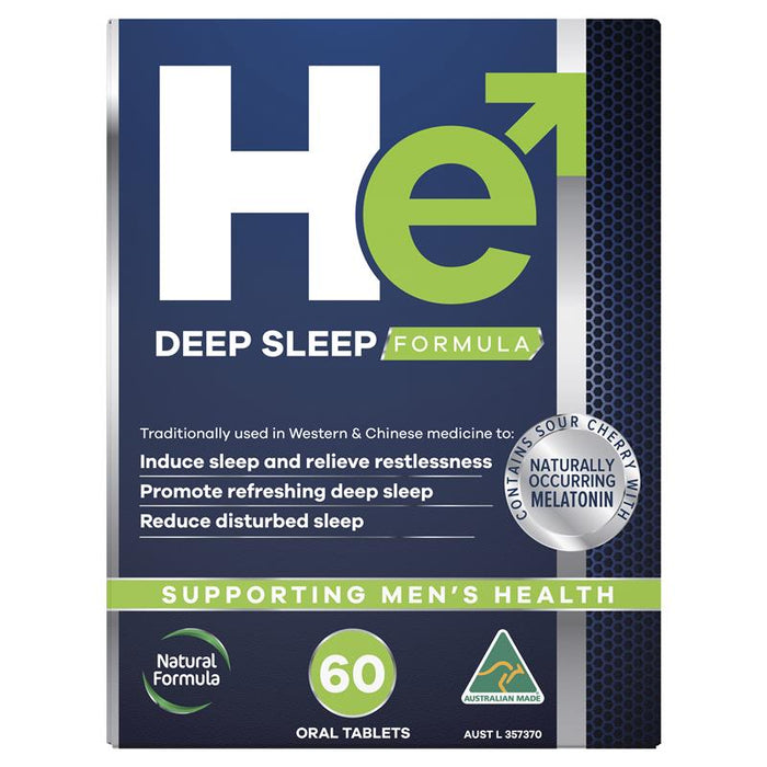 He - Deep Sleep Formula for Men Tablets 60