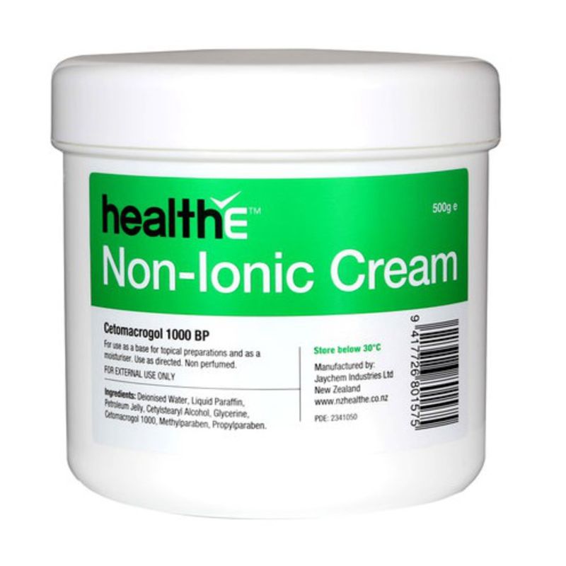 HealthE Non-Ionic Cream (Cetomacrogol) 500g