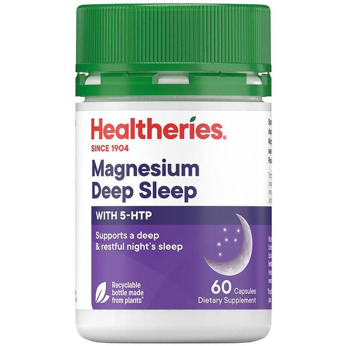 Healtheries Magnesium Deep Sleep with 5-HTP Capsules 60