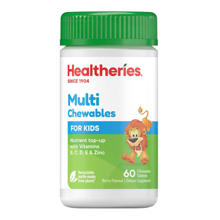 Healtheries Multi Chewables for Kids Chewable Tablets 60 - Berry