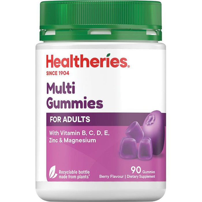 Healtheries Multi Gummies for Adults 90 - Berry