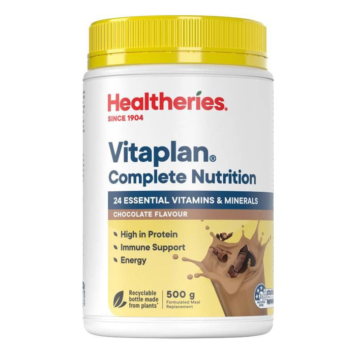 Healtheries Vitaplan Complete Nutrition - Chocolate 500g