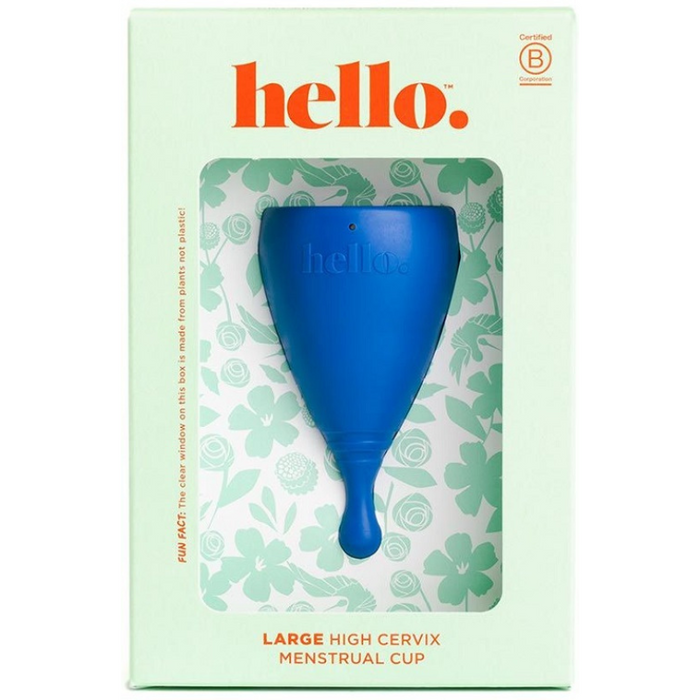 Hello Menstrual Cup High Cervix LARGE