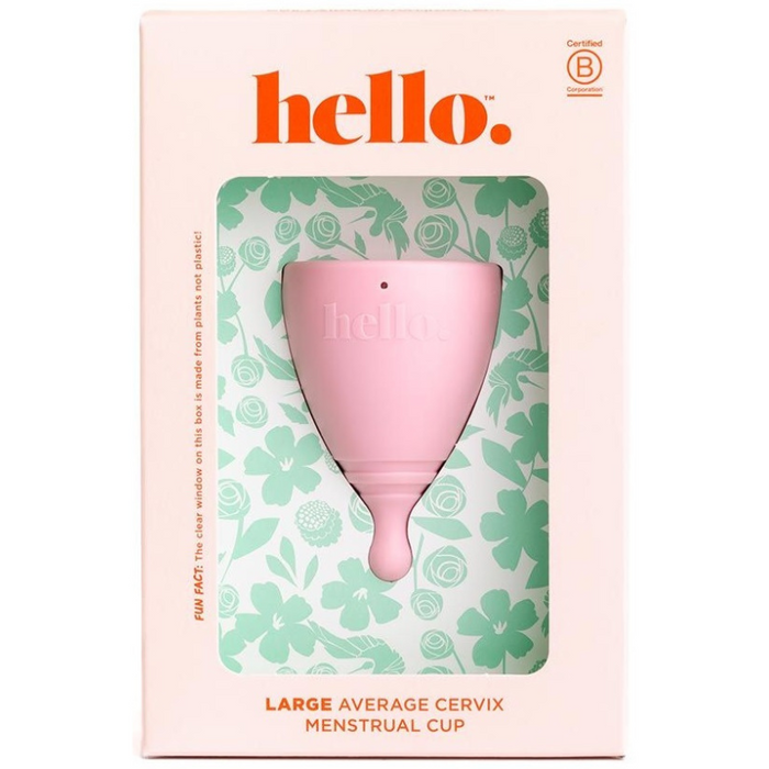 Hello Menstrual Cup LARGE Average Cervix