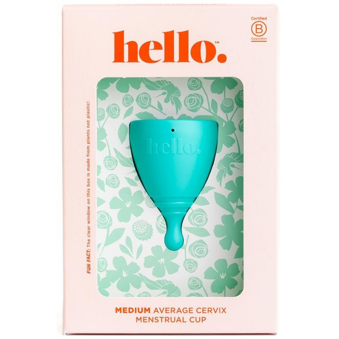 Hello Menstrual Cup MEDIUM Average Cervix